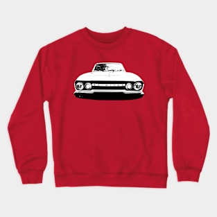 Reliant Scimitar 1970s British classic car monoblock black and white Crewneck Sweatshirt